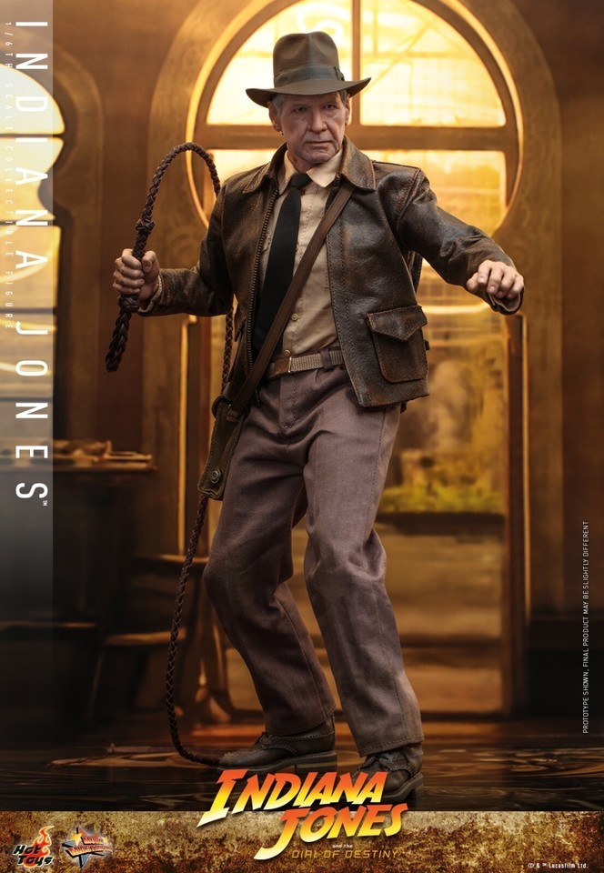 In Stock New HotToys MMS716 1/6 Indiana Jones the Dial of Destiny Action Figure