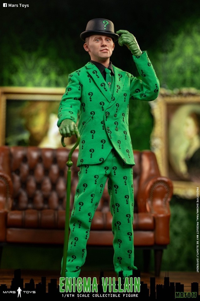 Ready! Mars Toys MAT017 1/6 Batman Batman 1966 The Riddler Action Figure