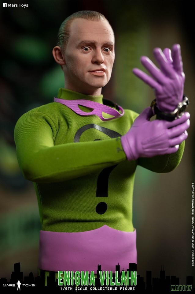 Ready! Mars Toys MAT017 1/6 Batman Batman 1966 The Riddler Action Figure