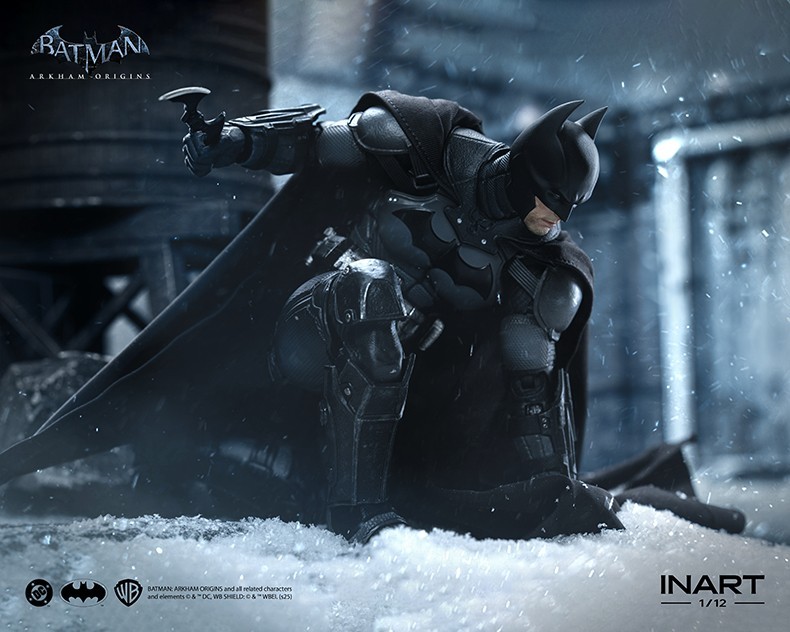 Pre-order INART MAG-G0003 1/12 Arkham Origins Batman 6in Action Figure Model