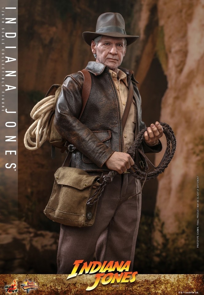 In Stock New HotToys MMS716 1/6 Indiana Jones the Dial of Destiny Action Figure
