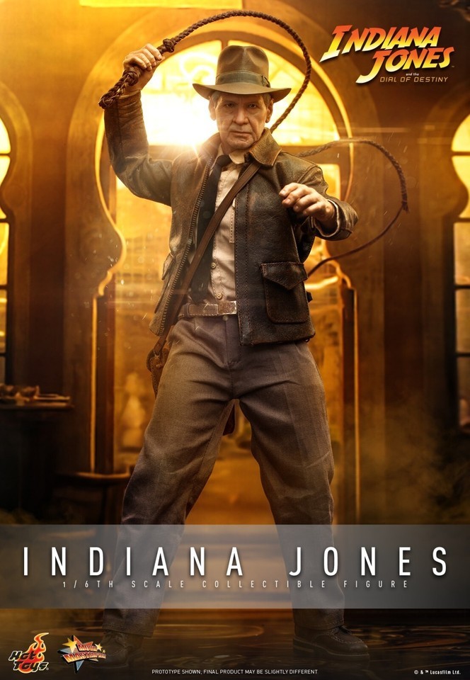 In Stock New HotToys MMS716 1/6 Indiana Jones the Dial of Destiny Action Figure