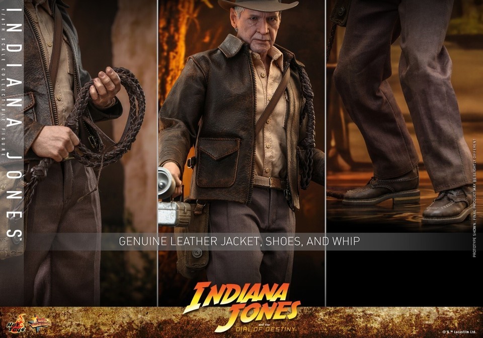 In Stock New HotToys MMS716 1/6 Indiana Jones the Dial of Destiny Action Figure