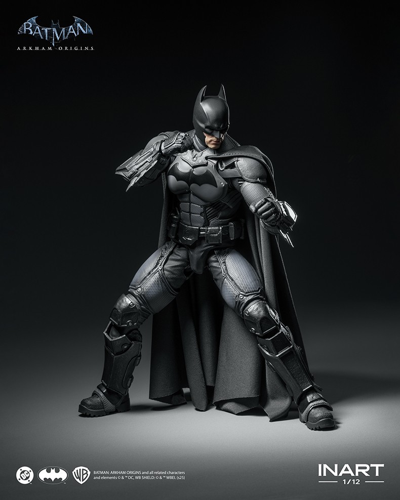Pre-order INART MAG-G0003 1/12 Arkham Origins Batman 6in Action Figure Model
