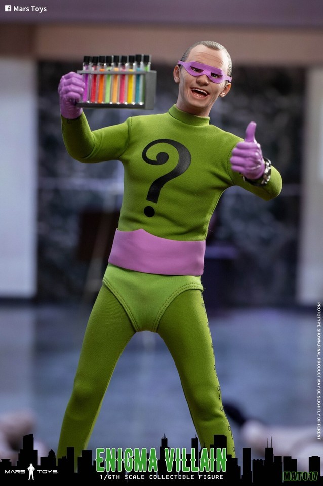 Ready! Mars Toys MAT017 1/6 Batman Batman 1966 The Riddler Action Figure