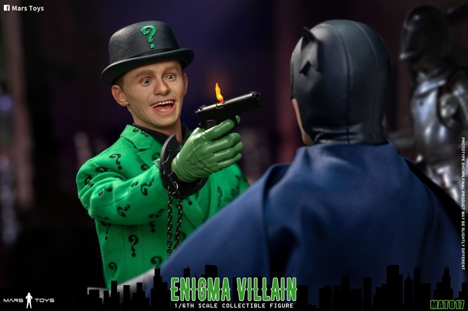 Ready! Mars Toys MAT017 1/6 Batman Batman 1966 The Riddler Action Figure