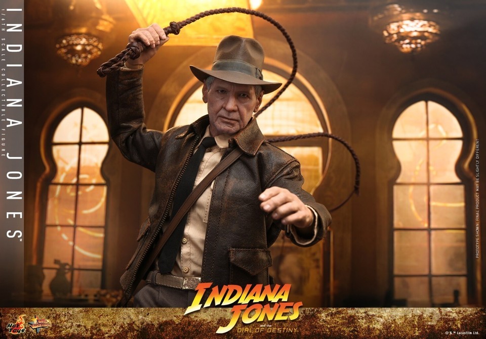 In Stock New HotToys MMS716 1/6 Indiana Jones the Dial of Destiny Action Figure