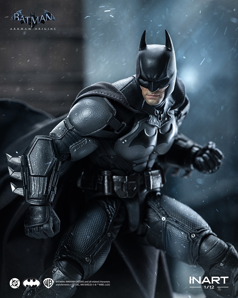 Pre-order INART MAG-G0003 1/12 Arkham Origins Batman 6in Action Figure Model