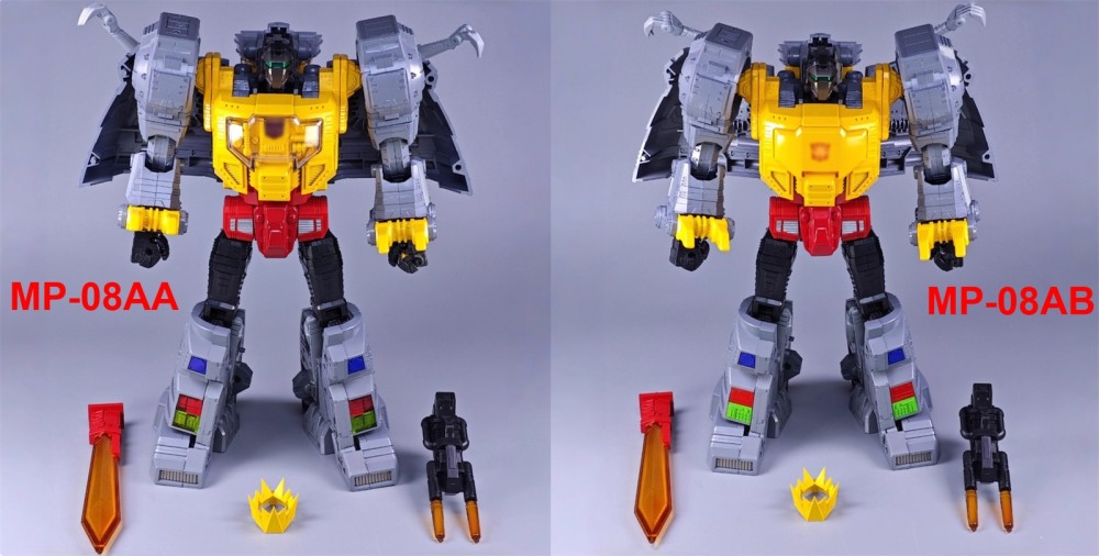 In Stock New 4th Party MP-08AA/AB Grimlock Reximus Prime Oversized Animation Ver