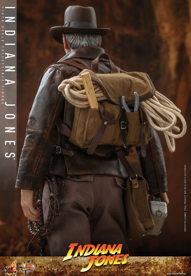 In Stock New HotToys MMS716 1/6 Indiana Jones the Dial of Destiny Action Figure