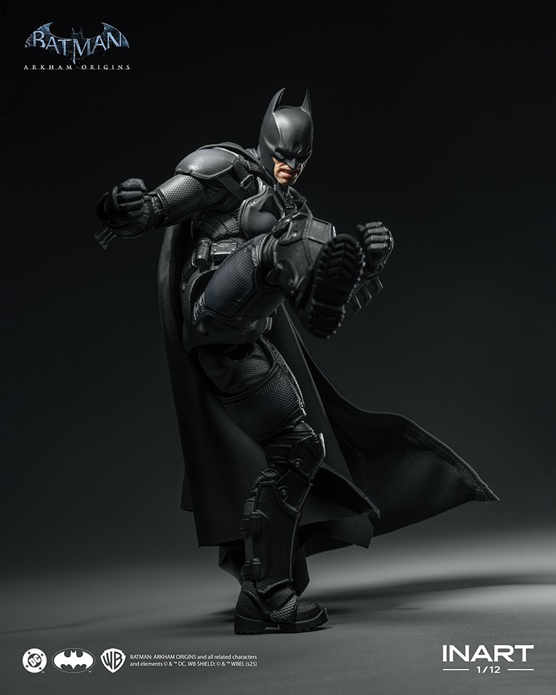 Pre-order INART MAG-G0003 1/12 Arkham Origins Batman 6in Action Figure Model