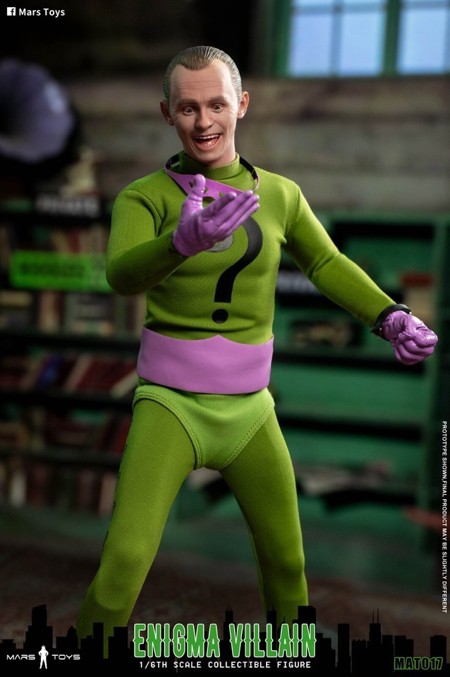 Ready! Mars Toys MAT017 1/6 Batman Batman 1966 The Riddler Action Figure