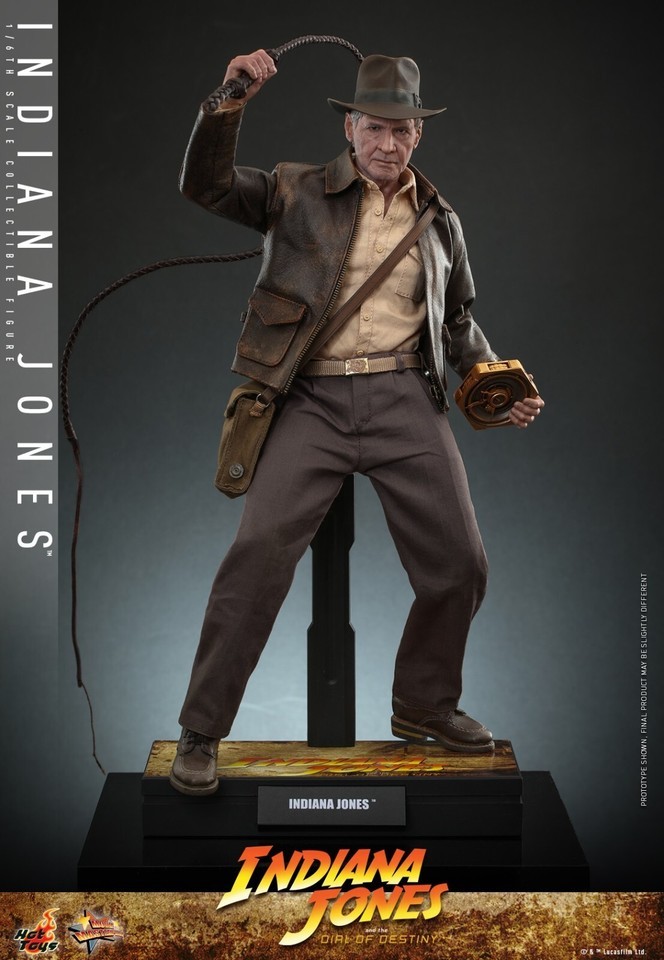 In Stock New HotToys MMS716 1/6 Indiana Jones the Dial of Destiny Action Figure