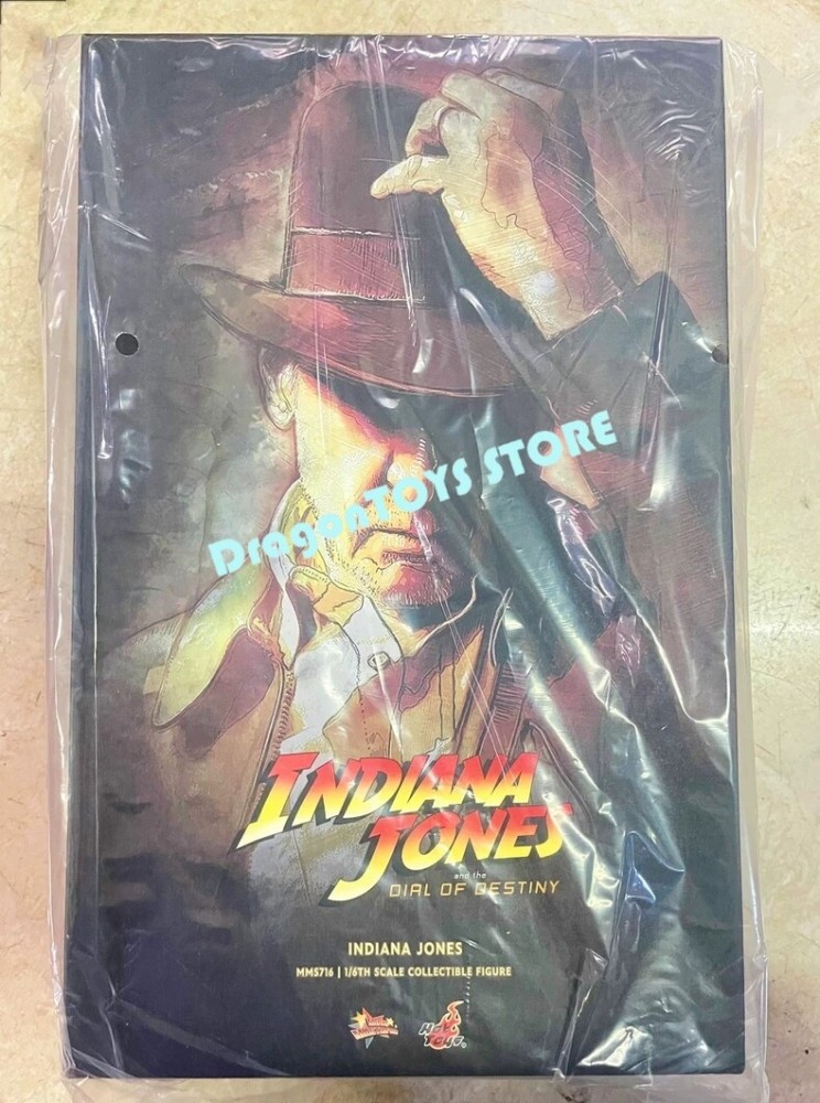 In Stock New HotToys MMS716 1/6 Indiana Jones the Dial of Destiny Action Figure
