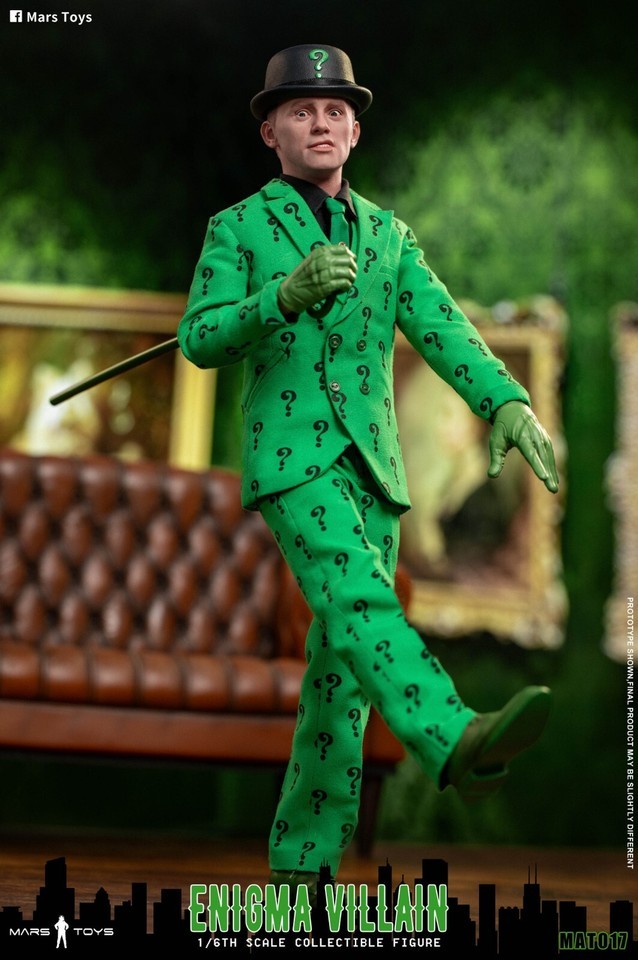Ready! Mars Toys MAT017 1/6 Batman Batman 1966 The Riddler Action Figure