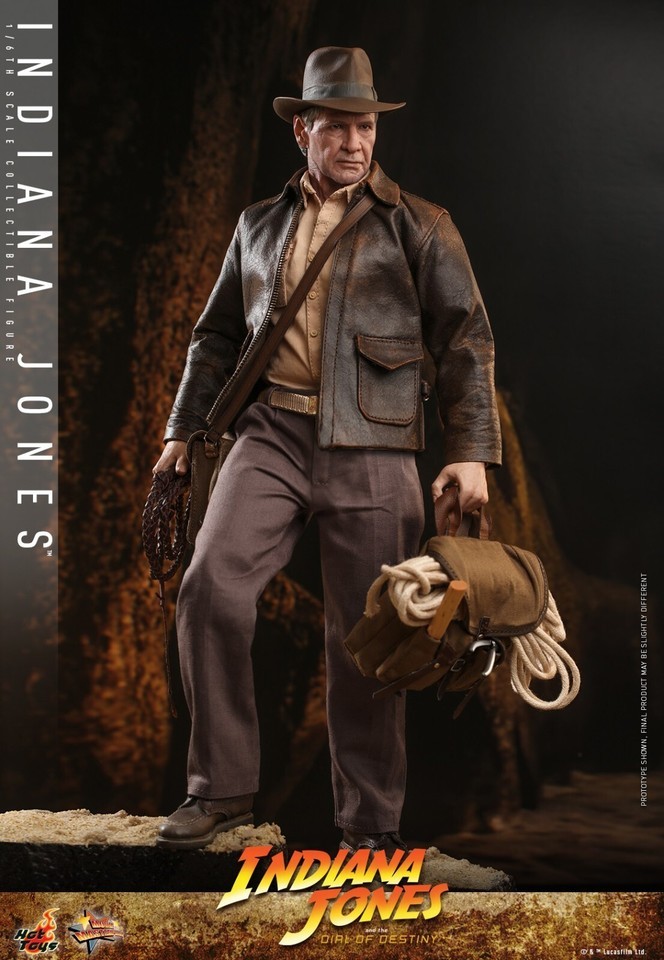 In Stock New HotToys MMS716 1/6 Indiana Jones the Dial of Destiny Action Figure