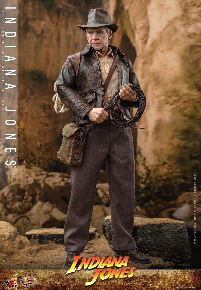 In Stock New HotToys MMS716 1/6 Indiana Jones the Dial of Destiny Action Figure