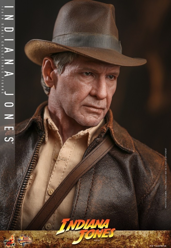 In Stock New HotToys MMS716 1/6 Indiana Jones the Dial of Destiny Action Figure