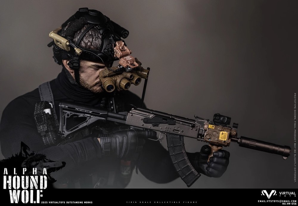 Pre-order VTS TOYS VM056 1/6 Wolves Hunt - Alpha Wolf Action Figure Toy Model
