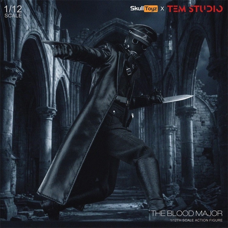 Pre-order TEM STUDIO TEMS002 1/12 Hell Flame Killer Karl Ruprect Kroenen Model