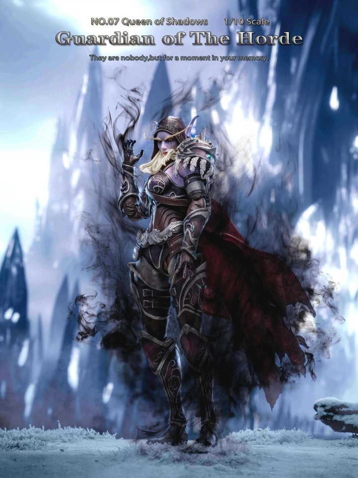 Grey Knight Studio 07 Sylvanas Windrunner Shadow Queen 1/10 Figure In Stock