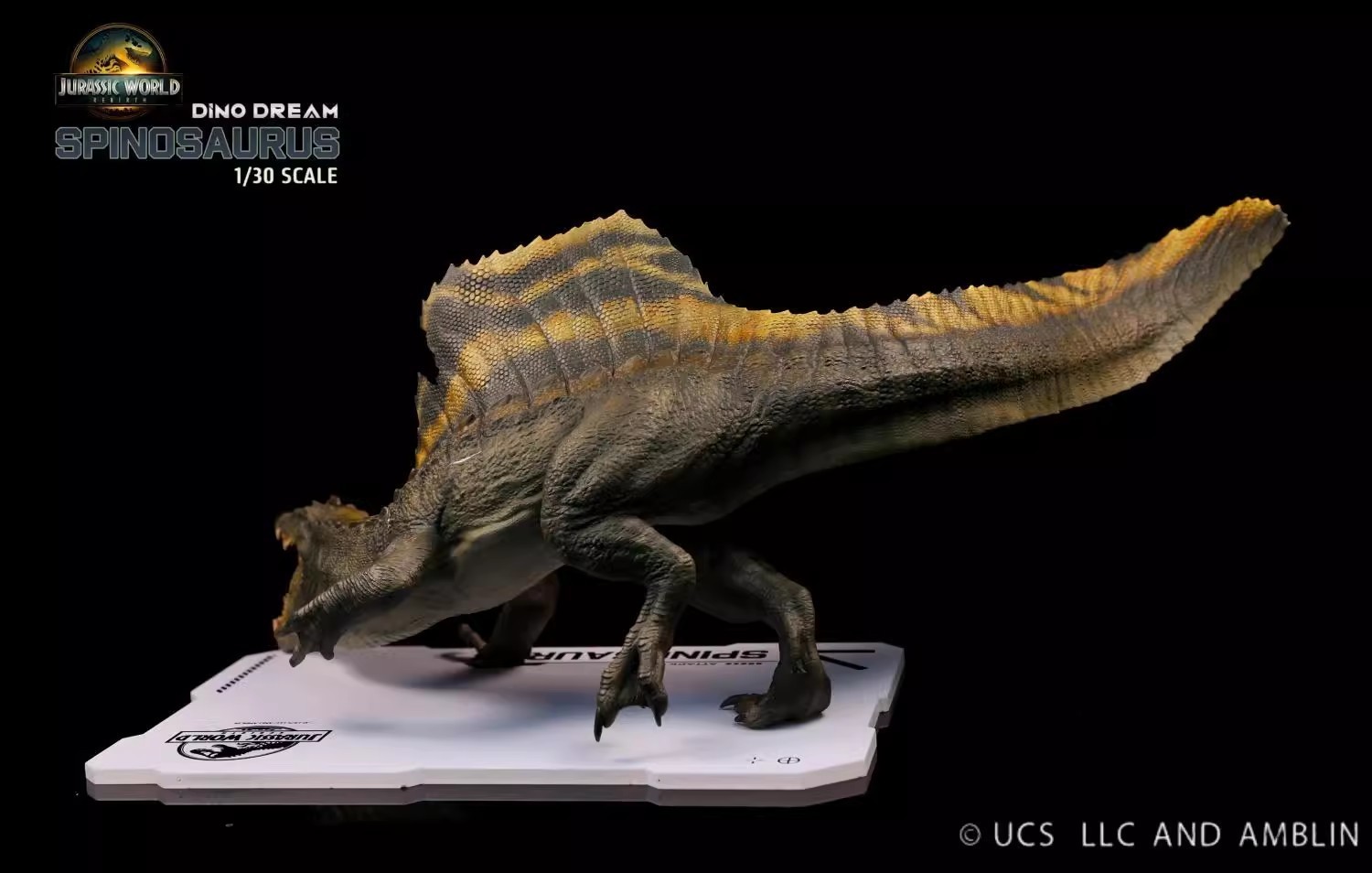 Dino Dream 1/30 Attack Spinosaurus Rebirth Dinosaur Model Figurine In Stock