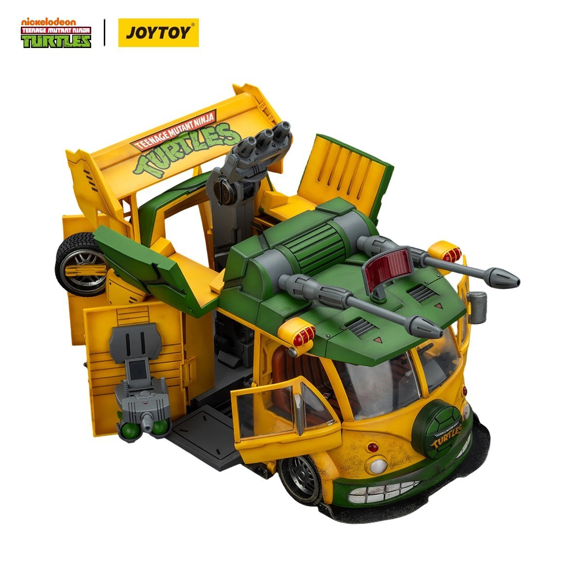 JOYTOY Teenage Mutant Ninja Turtles 1/18 action figures TMNT Turtle Van IN STOCK