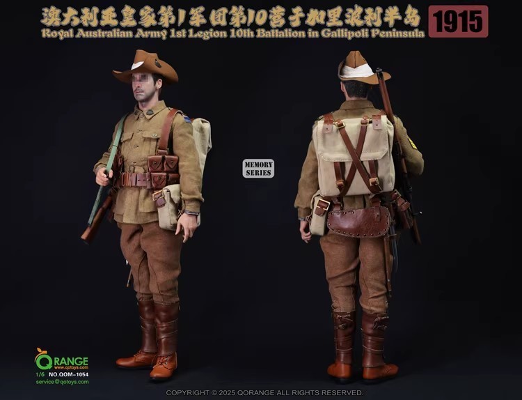 Pre-order QORANGE QOTOYS QOM-1054 1/6 Royal Australian Army 1st Accessory Set