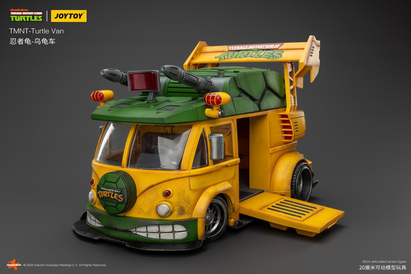 JOYTOY Teenage Mutant Ninja Turtles 1/18 action figures TMNT Turtle Van IN STOCK