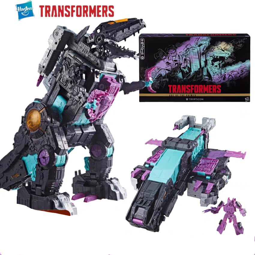 Ready! Hasbro Age of the Primes Generations Selects G1 Trypticon Titans-Return