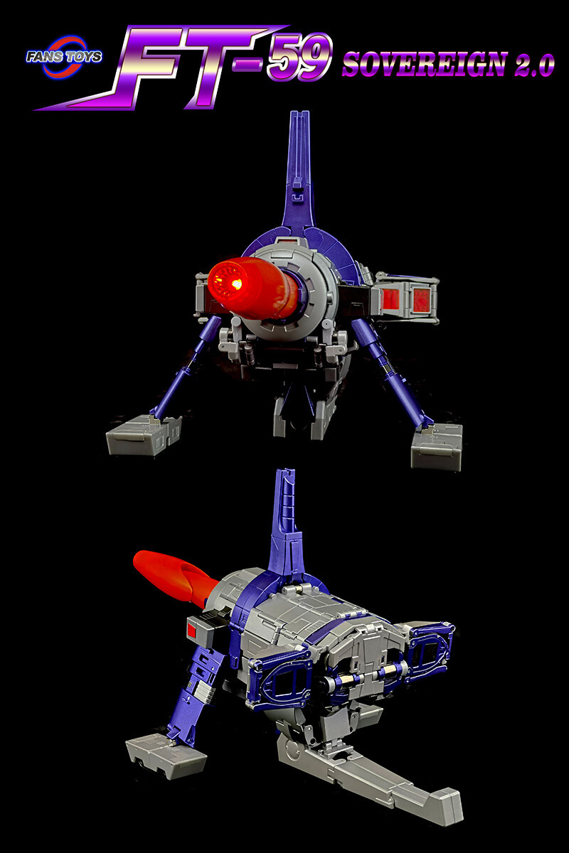 Ready! New FansToys FT-59 Sovereign Galvatron 2.0 Version Action Figure