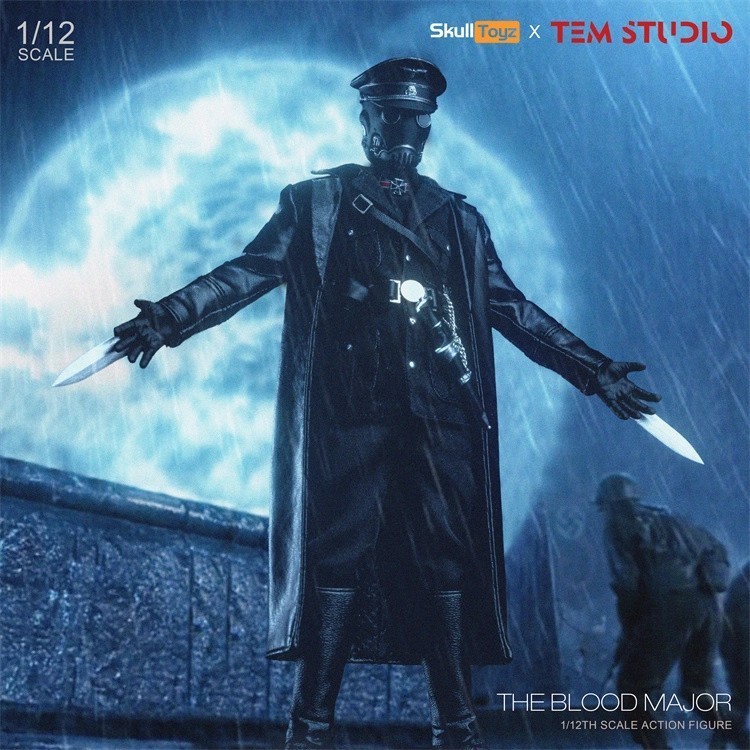 Pre-order TEM STUDIO TEMS002 1/12 Hell Flame Killer Karl Ruprect Kroenen Model