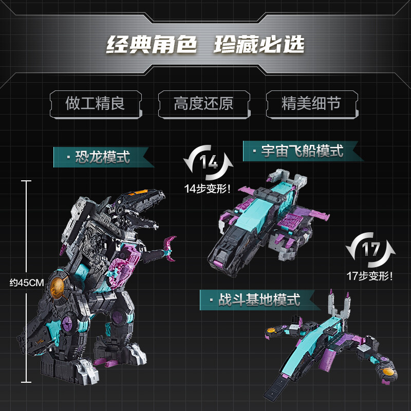 Ready! Hasbro Age of the Primes Generations Selects G1 Trypticon Titans-Return