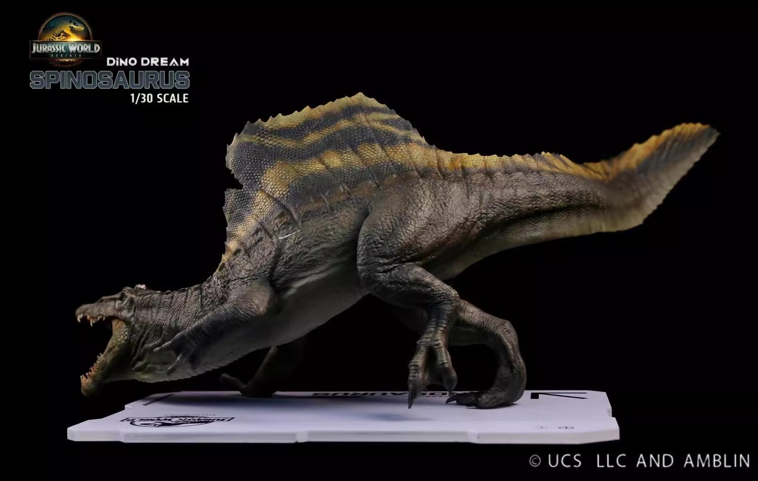 Dino Dream 1/30 Attack Spinosaurus Rebirth Dinosaur Model Figurine In Stock
