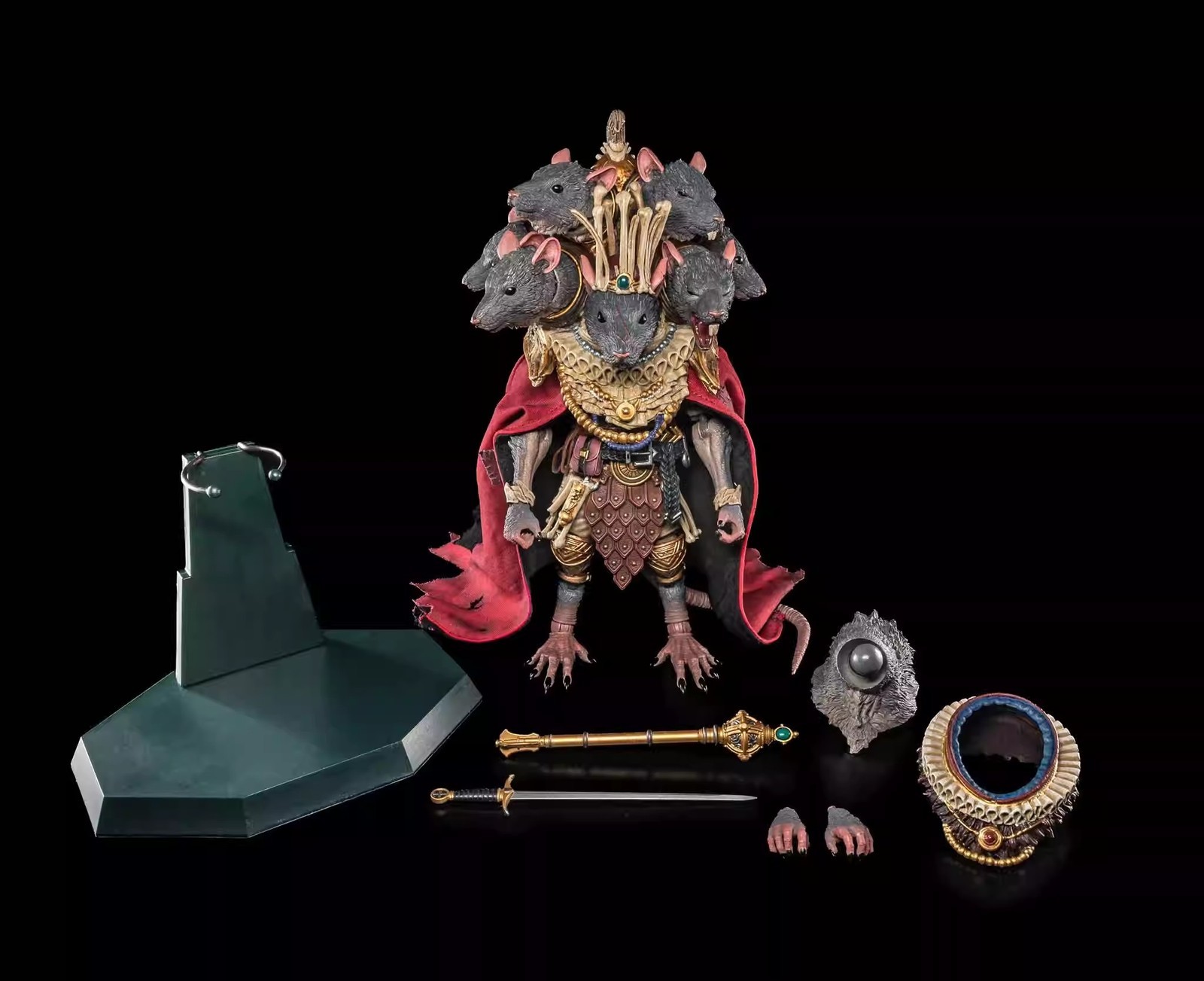 Four Horsemen Mythical Legion 1/12 Nutcracker Mouse King Action Figure In Stock