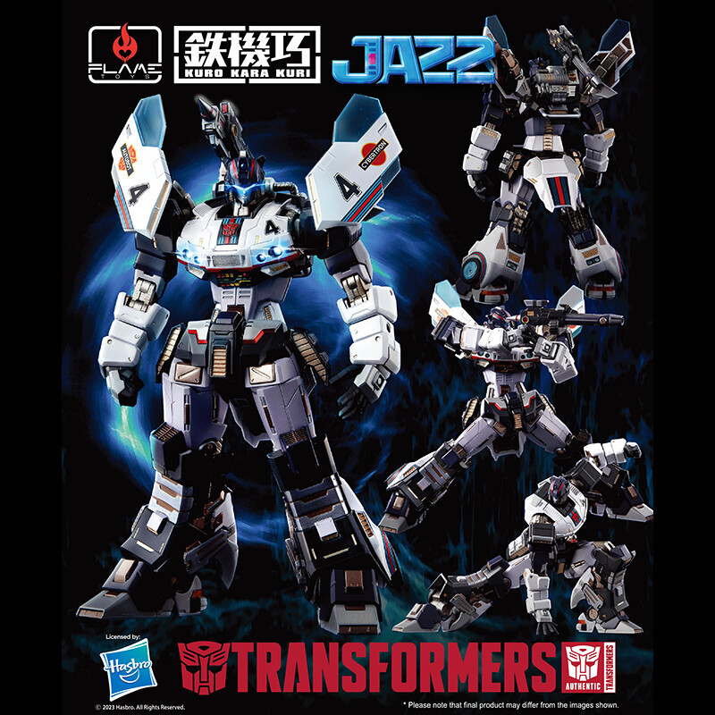In Stock New Flame Toys Kuro Kura Kuri Jazz Action Figure Movable Toy w/box