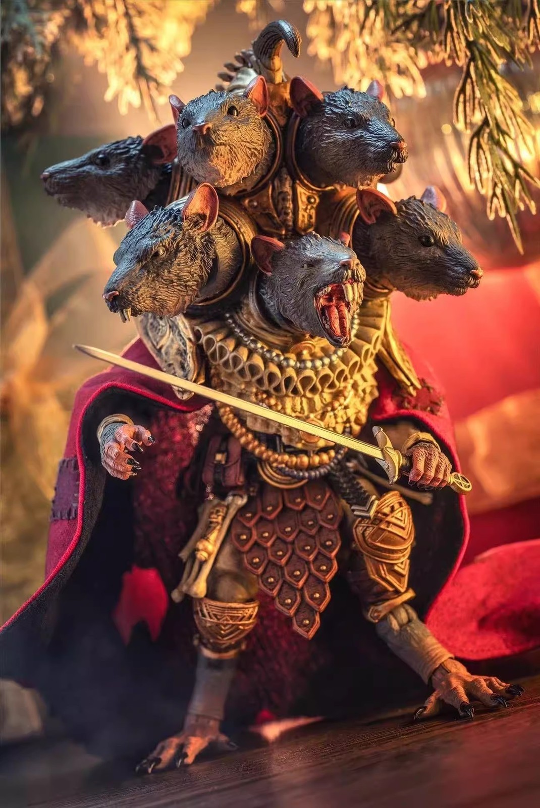 Four Horsemen Mythical Legion 1/12 Nutcracker Mouse King Action Figure In Stock