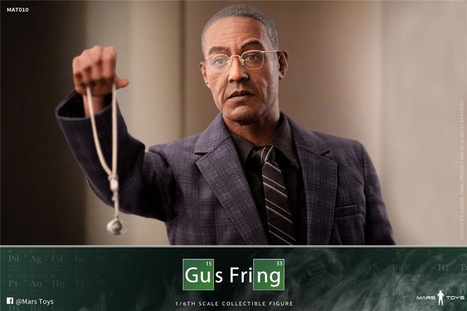 In Stock New Mars Toys MAT010 1/6 Breaking Walter White Gustavo Fring 12" Figure