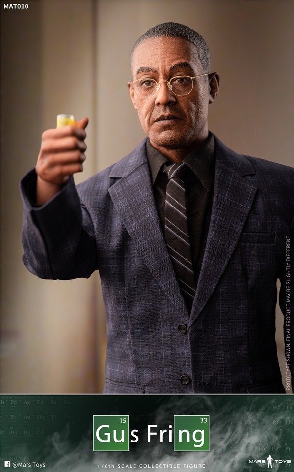 In Stock New Mars Toys MAT010 1/6 Breaking Walter White Gustavo Fring 12" Figure
