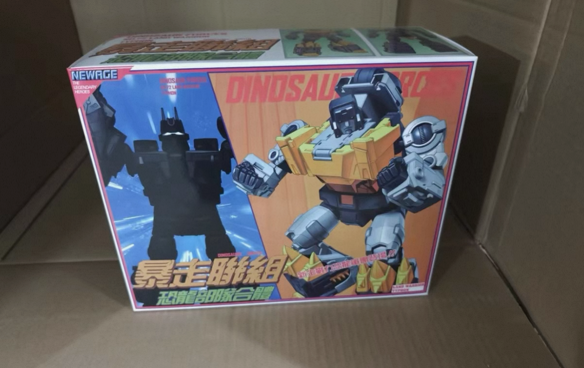 Newage NA H72 Typhon Shura King Dinosaur Fusion Ankylosaurus Transforms In Stock