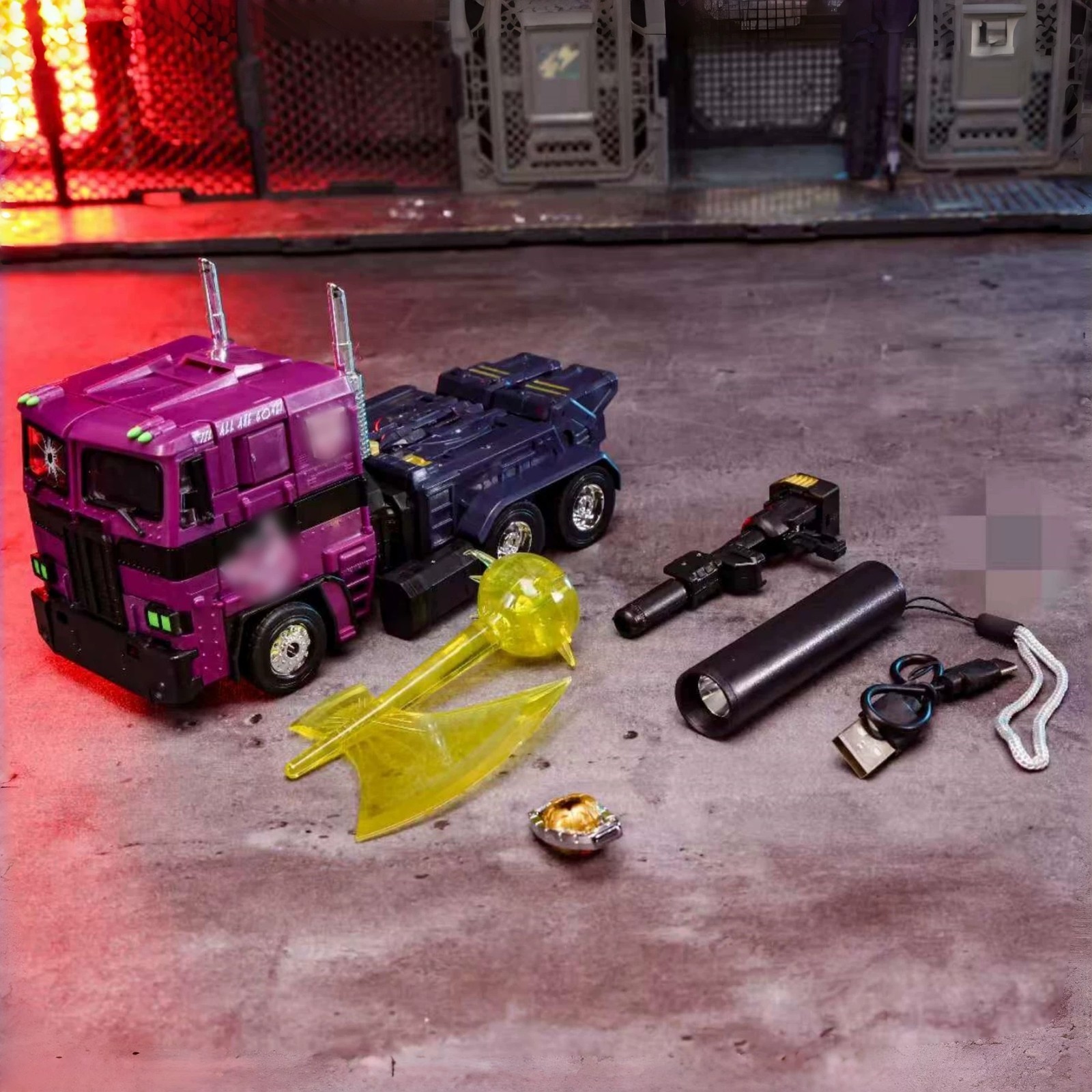 Ready! New 4th Party MP-10 OP Shattered Glass Version Action Figure