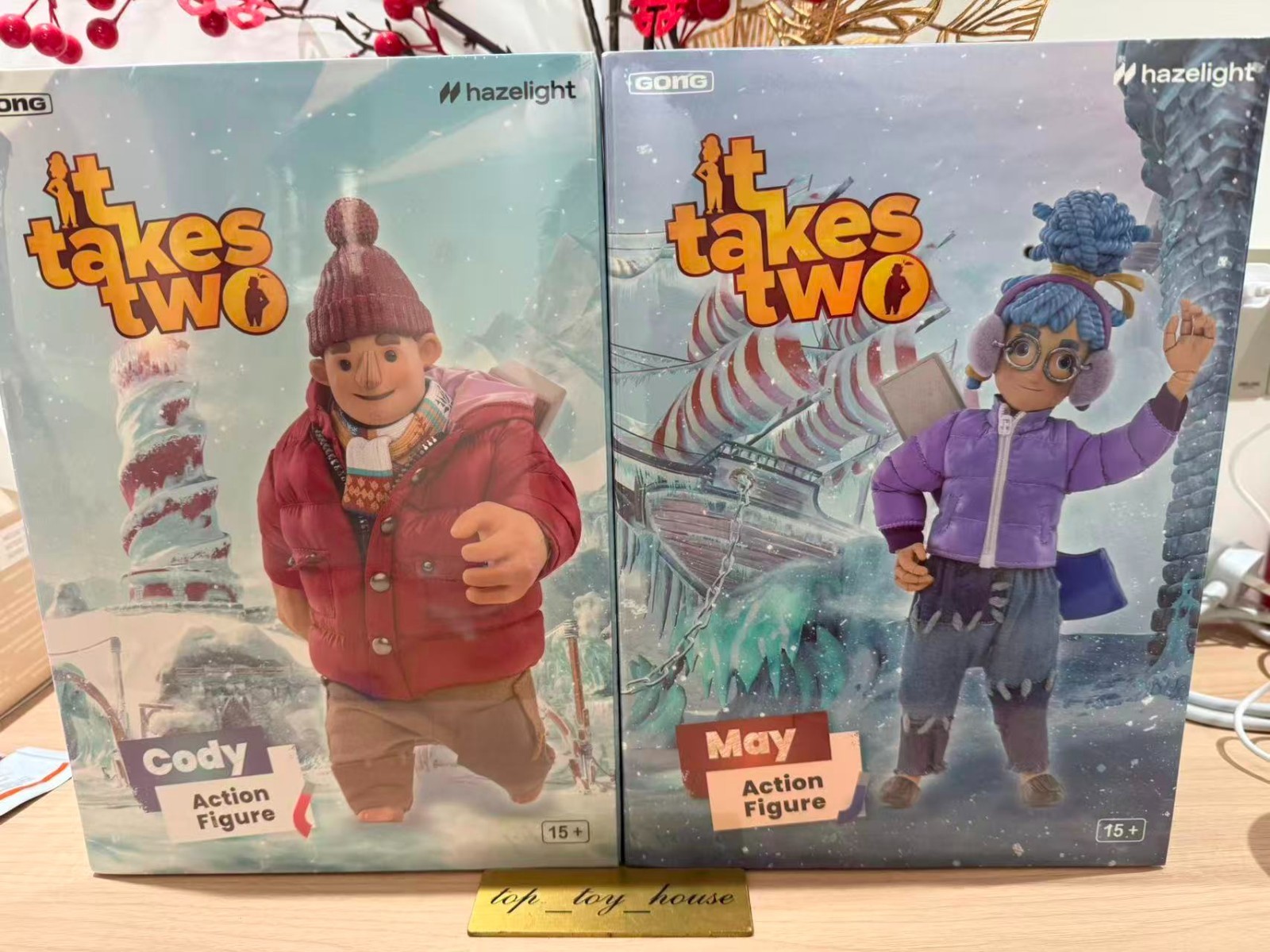 GONG It Takes Two Game Cody & May Set of 2 8.7inch Winter-style Action Figure New