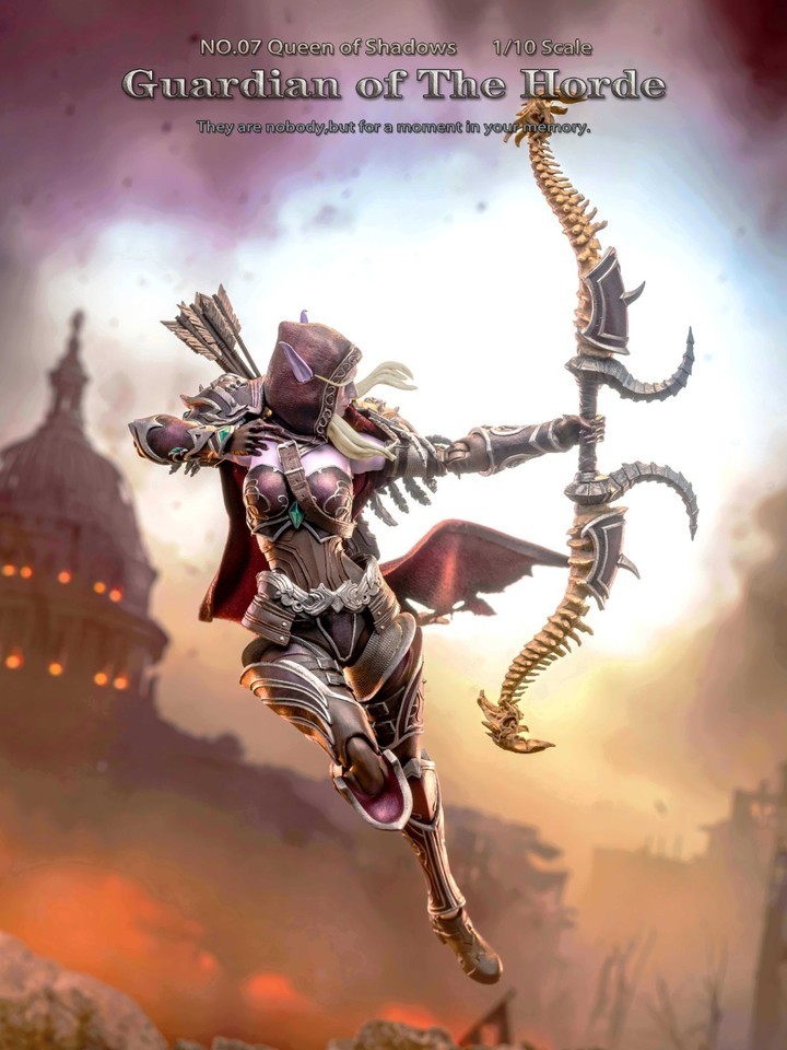 Grey Knight Studio 07 Sylvanas Windrunner Shadow Queen 1/10 Figure In Stock