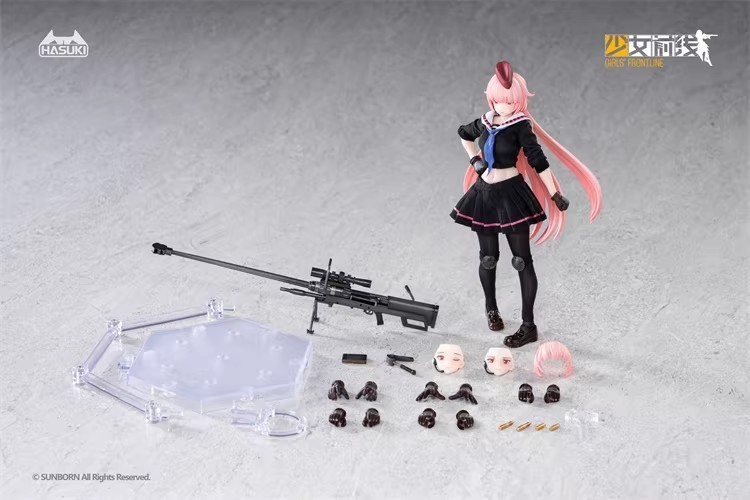 Pre-order HASUKI PA011 1/12 Girl's Frontline NTW-20 Female Action Figure Model