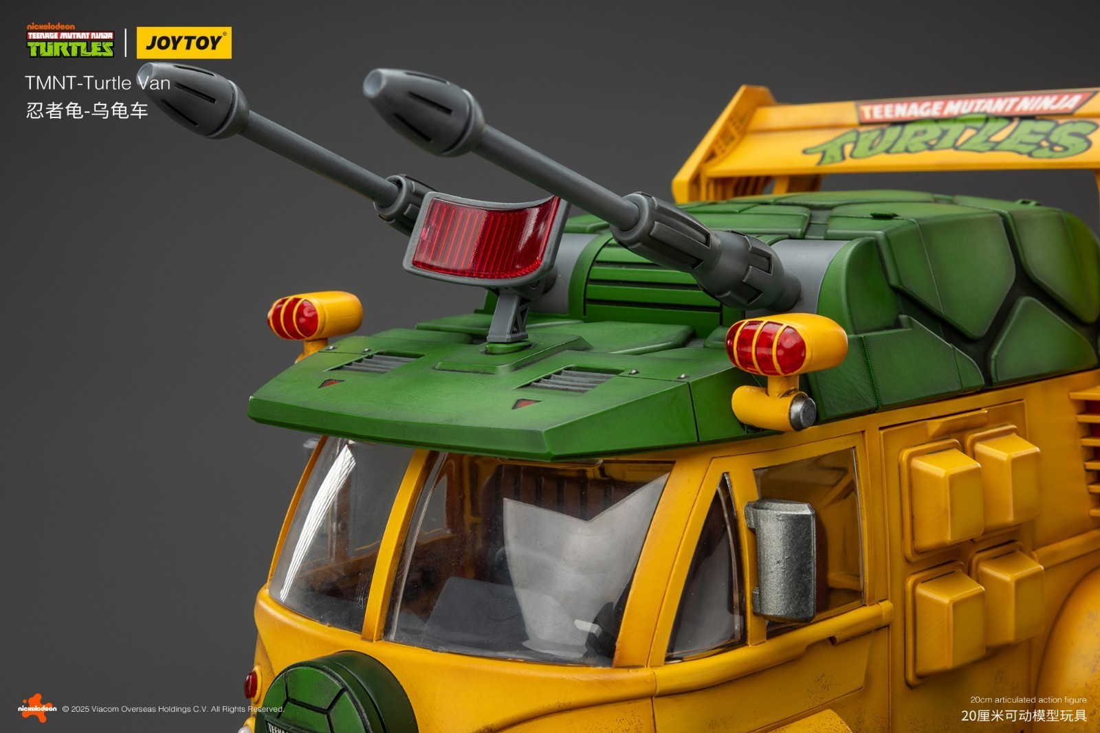 JOYTOY Teenage Mutant Ninja Turtles 1/18 action figures TMNT Turtle Van IN STOCK