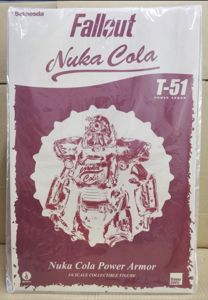In Stock ThreeZero 3Z07730W0 1/6 Fallout T-51 Nuka Cola Power Armor Figure Model