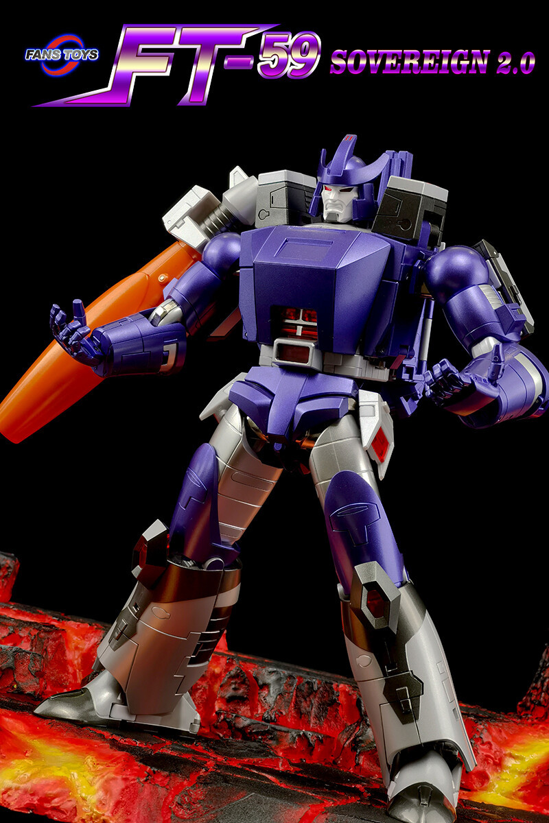 Ready! New FansToys FT-59 Sovereign Galvatron 2.0 Version Action Figure