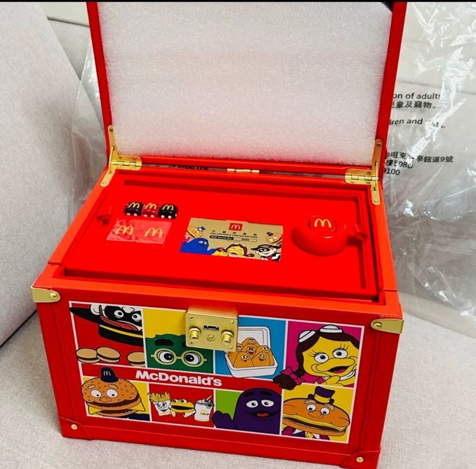 Original McDonalds Hong Kong 50th Anniversary Mahjong Set 2025 Limited Edition