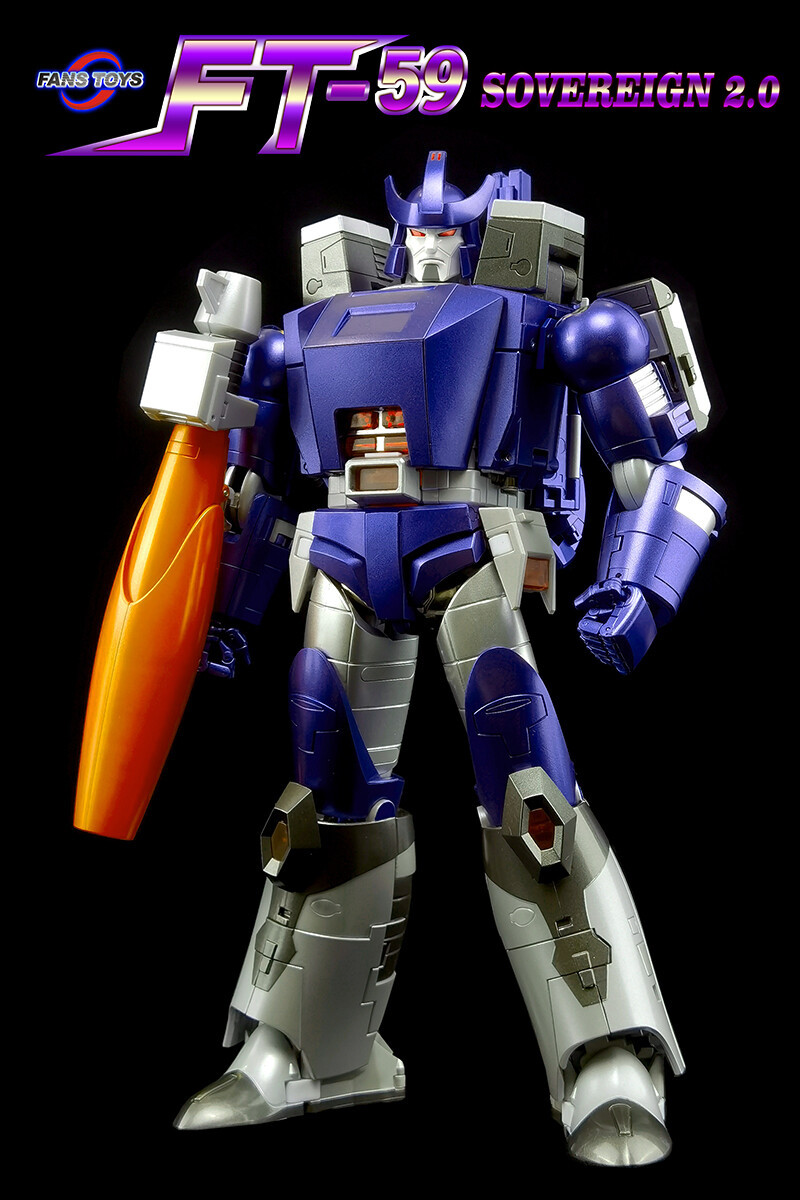 Ready! New FansToys FT-59 Sovereign Galvatron 2.0 Version Action Figure