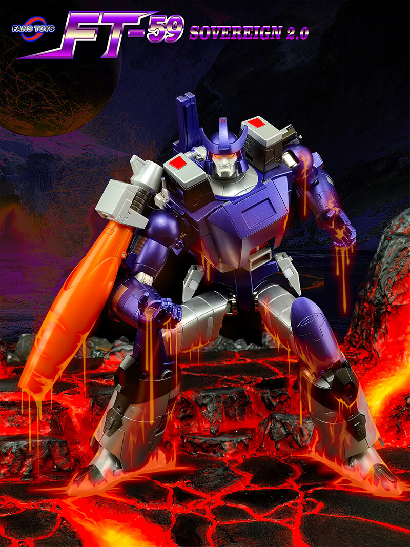 Ready! New FansToys FT-59 Sovereign Galvatron 2.0 Version Action Figure